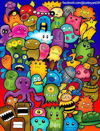 Easy doodles drawings cute food drawings easy drawings for kids mini drawings simple doodles kawaii drawings drawing for kids food drawing easy drawing ideas. Free Download Cute Doodle Monsters Colored By Bon09 780x1024 For Your Desktop Mobile Tablet Explore 37 Cute Wallpaper Doodle Cute Wallpaper Doodle Doodle Backgrounds Doodle Wallpapers