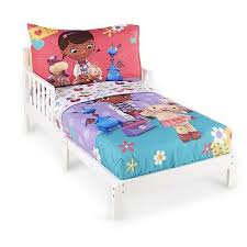 Disney Baby Doc Mcstuffins Toddler Girl S 4 Piece Bedding Set Kmart 39 99 Toddler Bed Set Baby Bedding Sets Toddler Bed Comforter