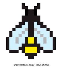 Pixel art in minecraft is just art 5 level 1 crinkle_bepis · 1y item texture for when you pick up bee 5 level 2 lucthecookieminecraft pixel . Pixel Art Bee Icon Vector Stock Vector Royalty Free 509516263