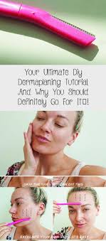 You will see the dead skin cells and light hairs on it. How To Dermaplane Face At Home Arxiusarquitectura