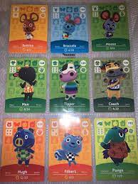 Animal Crossing Amiibo Cards Amiibo Cards Animal Crossing Amiibo Cards Animal Crossing Amiibo