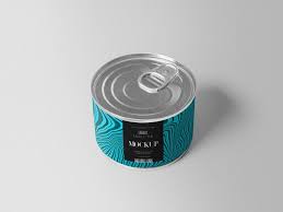 Free Food Tin Can Mock Up Free Mockup Free Food Tin Can Tea Tin Boxes