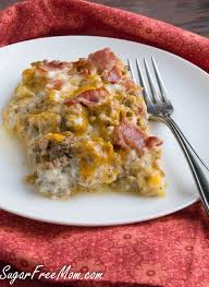 Bacon Cheeseburger Cauliflower Casserole Recipe Healthy Recipes Cauliflower Casserole Recipes Food