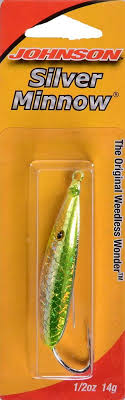 Johnson Fishing Silver Minnow Fishing Bait
