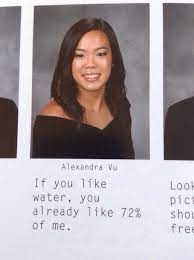 One should always be in love. Senioritis Ridden Comedians Who Ve Mastered The Art Of The Senior Quote Memebase Funny Memes Senior Quotes Funny Yearbook Quotes Funny Yearbook Quotes