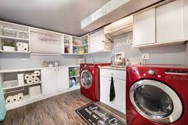 Laundry rooms serve many purposes. 27 Stylish Basement Laundry Room Ideas For Your House Remodel Or Move