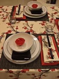 Maybe you would like to learn more about one of these? Almoco Japones Asiatische Party Japanisches Abendessen Tisch Dekorieren
