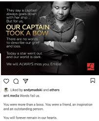 Emilia asim has sadly passed on. Yhuvc2sgt7hohm