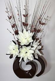 Their one drawback though is that they also have no sense, but you can add ascent with simple perfumes or other aerosols that will. Home Furniture Diy Artificial Silk Flowers Red Lily Flower Arrangement In Large Black Vase 60cm Kisetsu System Co Jp