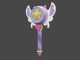Star Vs the Forces of Evil Season 3 Wand 3d Model - Etsy