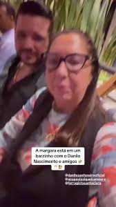 Margareth Serrão e Danilo Nascimento em Barzinho