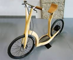 T20 Bamboo Electric Scooter Projects Gear Electric Bike Diy Electric Bike Wood Bike