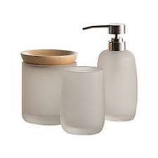 Obtain your glass sinks here today. Bathroom Accessory Sets Bed Bath Beyond