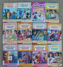 Lot Of 11 Sleepover Friends Paperback Books Collection For Sale Childhood Books Sleepover Friend Book