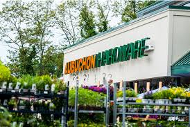 Monroe, ct — red, white and blue balloons and patriotic decorations adorned aubuchon hardware when its corporate executives, local dignitaries and customers celebrated the grand opening of the new store at bart center, 590 main st., friday morning. Aubuchon Hardware Store Stores