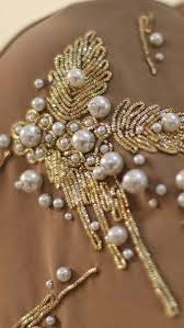 Zolotaya Rukodelnica Embroidery Fashion Embroidery Fashion Detail Gold Work Embroidery
