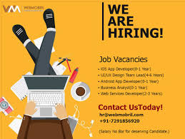 Webmobril Has Multiple Openings For Which We Need People From Diverse Backgrounds To Sustainably Enhance Company S Value Join Our Brosur Desain Inggris