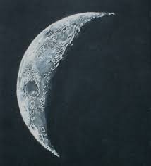 More images for pencil half sun half moon drawing » Crescent Moon Pencil Drawing Bestpencildrawing