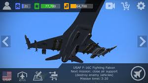 Advanced mobile aircraft fighter flight air attack missions simulator games Strike Fighters Modern Combat Game Reviews Combatace