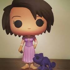 Custom Disney Tangled Rapunzel Brunette Short Hair Funko Pop Vinyl Figure Plus Optional Custom Mini Purple Pa Custom Funko Pop Pop Vinyl Figures Vinyl Figures Funko is an american company that manufactures licensed pop culture toys. custom disney tangled rapunzel brunette