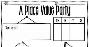 Place Value Party Pdf Education Quotes For Teachers Education Quotes Math Classroom