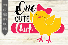 You are viewing ten free svg bundle. One Cute Chick Easter Layered Graphic By Mint And Beer Creations Creative Fabrica