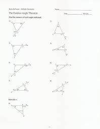 3rd Quarter Assignments Whmsmath Great 3rd Quarter Assignments Whmsmath Exterior Angle Theorem Wor Triangle Worksheet Perimeter Worksheets Angles Worksheet