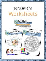 Jerusalem is seeing its worst unrest for many years (image: Jerusalem Facts Worksheets History The Walled City For Kids