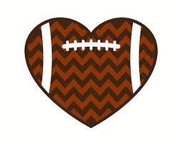 Popular Items For Heart Svg On Etsy Football Heart Football Clip Art Cricut Projects Vinyl
