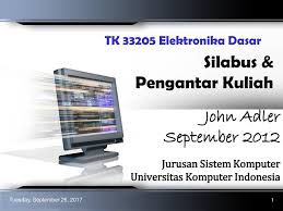 Maybe you would like to learn more about one of these? Silabus Pengantar Kuliah Ppt Download