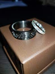 Got Our Wedding Bands He S A Mechanical Engineer And I M A Computer Engineer Weddingplanning