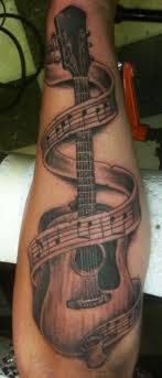 Pin By Roger Willett On Lucky 7 Tattoo Russell Fortier Music Notes Tattoo Music Tattoos Music Tattoo Sleeves