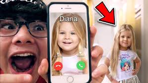 CALLING THE REAL DIANA (FROM KIDS DIANA SHOW)!! *SHE BROKE INTO MY HOUSE*