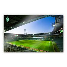 Het stadion biedt plaats aan 42.800 toeschouwers en die zitten er ook bij elke. Acrylglasbild Werder Bremen Weserstadion Innen Das Xxl Bild Bei K L Wall Art Wall Art De