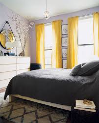 Grey and yellow curtains, smooth or patterned fabrics? Cheap And Easy Ways To Refresh Every Room Grey Bedroom Design Yellow Bedroom Yellow Room