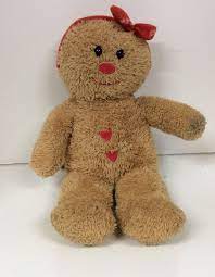 Build A Bear Gingerbread Girl Christmas 17 Plush Stuffed Animal Toy Buildabear Christmas Plush Stuffed Animals Pet Toys Christmas Animals