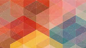 Hd Red Geometric Geometry Design Wallpaper For Desktop Full Size Geometric Pattern Wallpaper Polygon Pattern Abstract