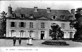 Chateau De Kermadio Carte Postale 1910 1920 House Styles Mansions Landmarks