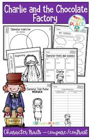Charlie And The Chocolate Factory Book Study Printables And Worksheets Teaching Character Book Study Teaching Character Traits