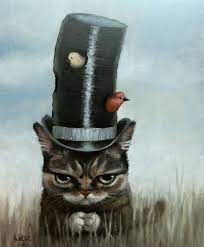 Original Oil Painting By Liese Chavez Noisy Etsy Cat Art Illustration Cat Art Cat Illustration