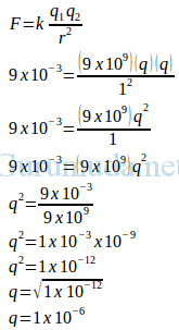 Contoh soal dan pembahasan osn guru sd; Pembahasan Soal Fisika Muatan Listrik Gaya Listrik Osn Fisika Smp