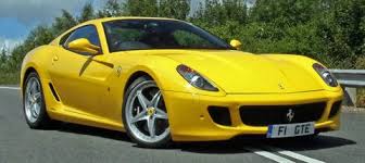 Yellow Ferrari 599 Gtb Fiorano Ferrari 599 Ferrari Car Ferrari