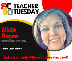 Do you know what today is? It's #TeacherTuesday, and we are so delighted to  spotlight Alicia Magee! A second-grade teacher at Mendenhall Elementary  School, Ms. Magee began her teaching career with SCSD
