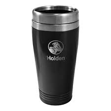 Engraved coffee mug are available in a variety of different materials such as stainless steel, ceramic, plastic, and even recyclable materials. Holden Laser Engraved Travel Coffee Mug Cup Stainless Steel