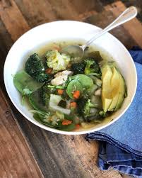 Kelly Leveque On Instagram I Always Add A Big Handful Of Greens And Avocado To My Ch Vegetable Soup With Chicken Chicken And Vegetables Healthy Eating