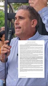 MI VERDAD ANTE LA OPINIÓN PÚBLICA Javier Oropeza, alcalde del Municipio  Torres del estado Lara Son difíciles las circunstancias que vivo junto a mi  familia, al ser objeto de una inexplicable persecución,