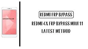 I don't know i 'm doing wrong. Xiaomi Redmi 4x Frp Bypass Unlock Google Account Miui 11
