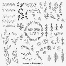 Floral Bullet Journal Leaves Bullet Journal Doodles How To Draw Hands