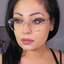 Michaela Black Round Eyeglasses