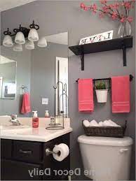 Many simple ideas are easy, but the result was well. 43 Perfect And Cheap Bathroom Accessories Decorating Ideas 78 Black Red Bathroom Accessories 4 Bathroomacc Bathroom Red Gray Bathroom Decor Red Bathroom Decor